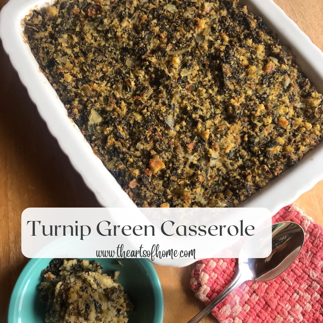 Turnip Green Casserole – A Southern Twist