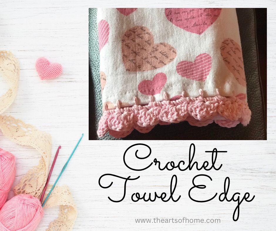 Scalloped Crochet Trim Tutorial