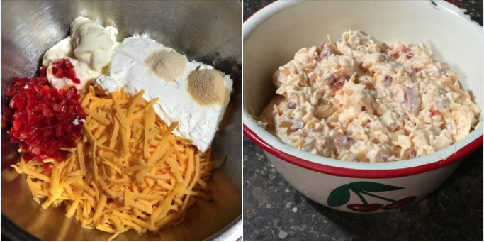 Homemade Pimento Cheese