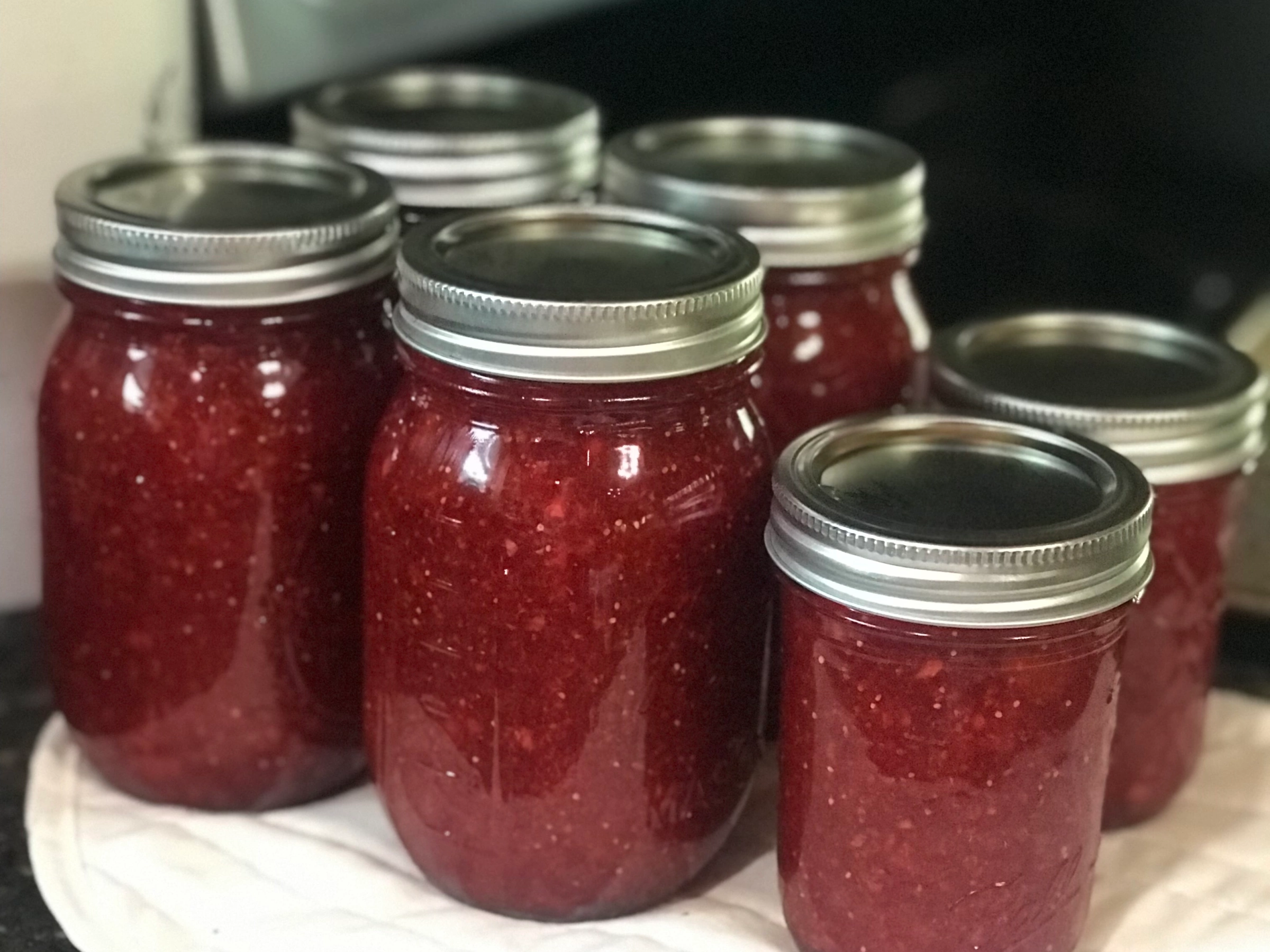 Strawberry Fig Jam Made With Jello
